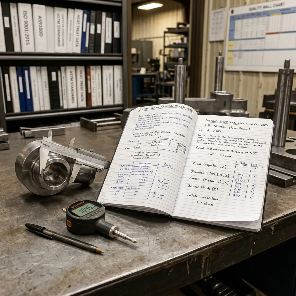 Precision cast steel components